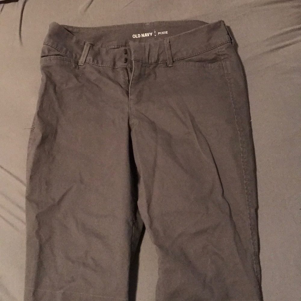 Grey khakis!